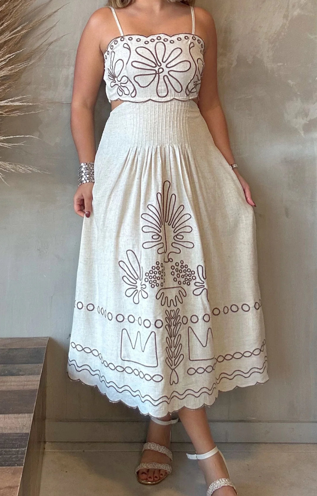 Galilea Linen Dress