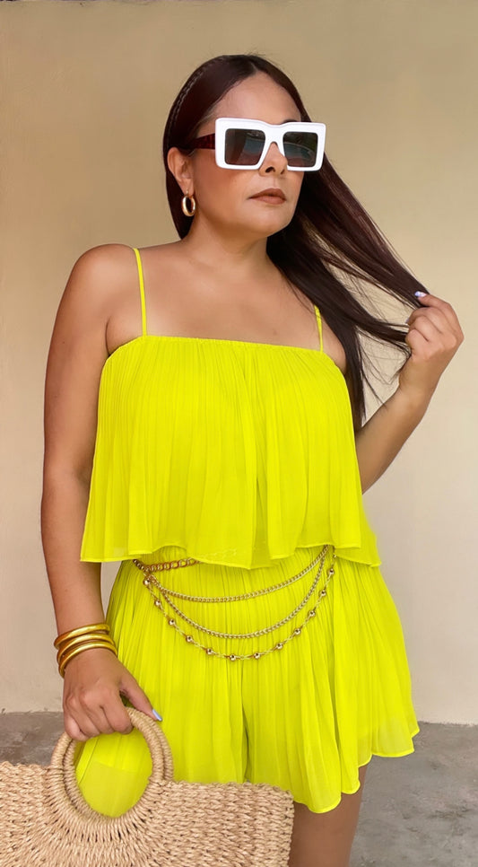 Citrus Lima Romper