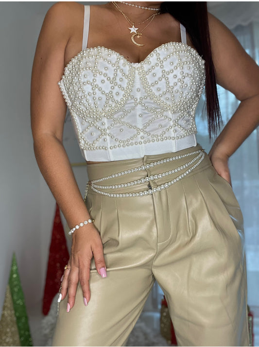 Pearls Corset Omy