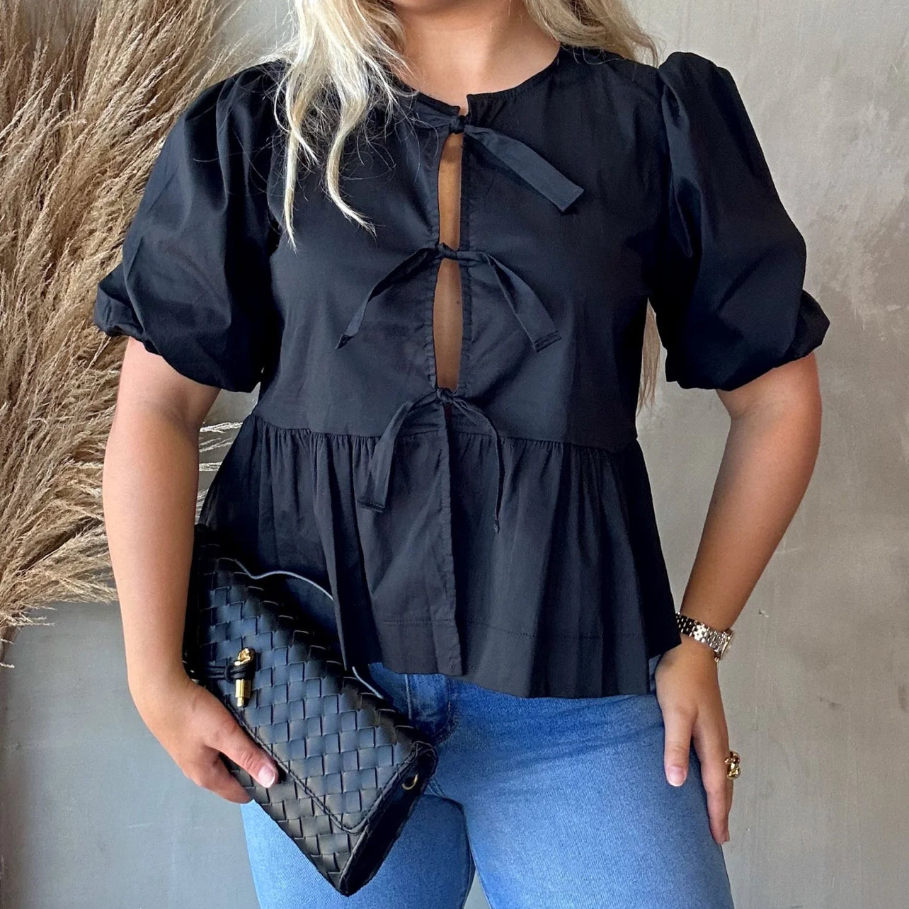 Carolina Top Black