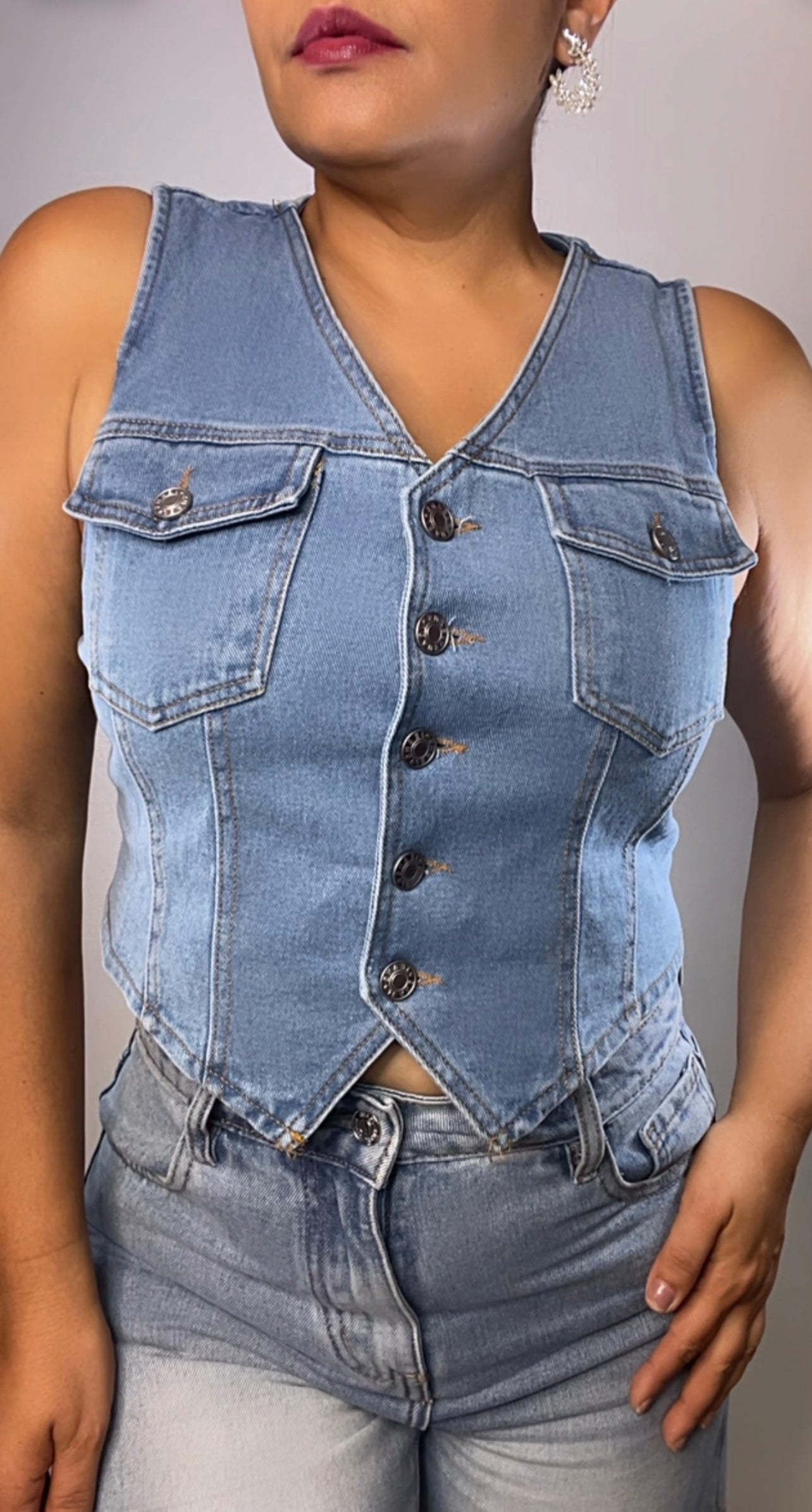 Denim Vest