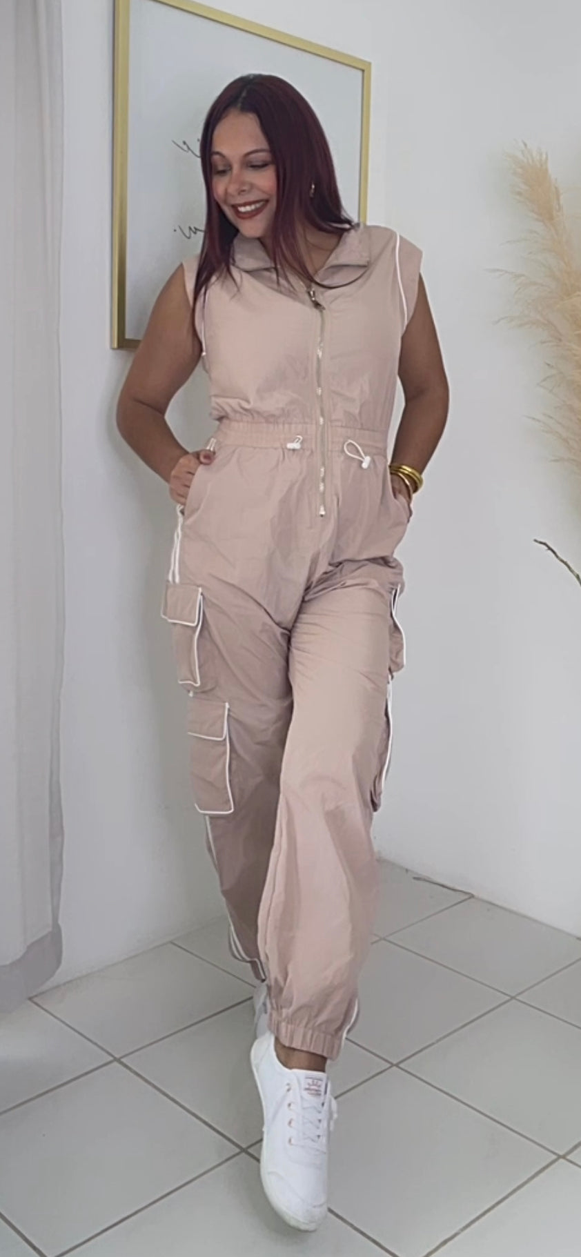 LARA BEIGE JUMPSUIT