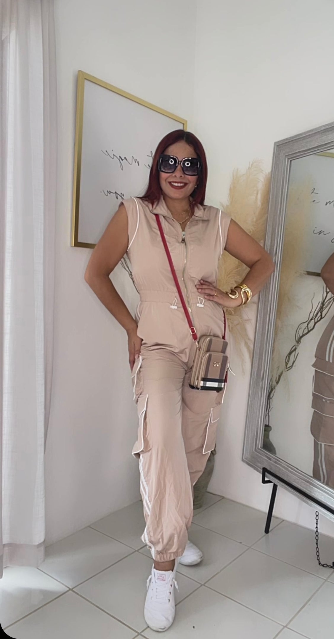 LARA BEIGE JUMPSUIT