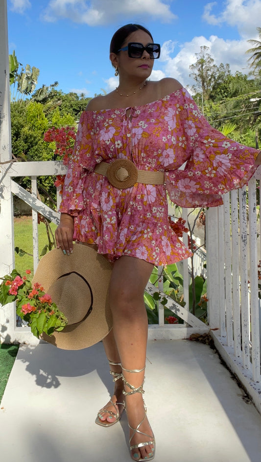 Macarena Floral Romper