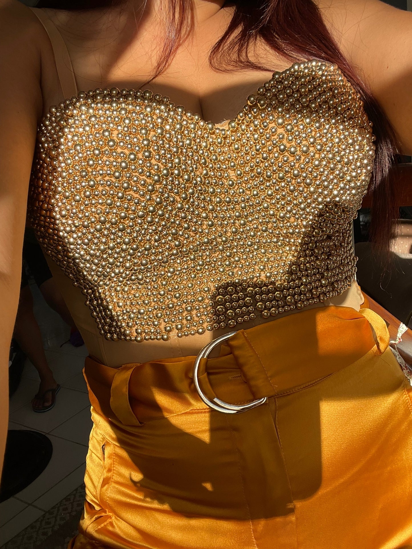 Gold Corset