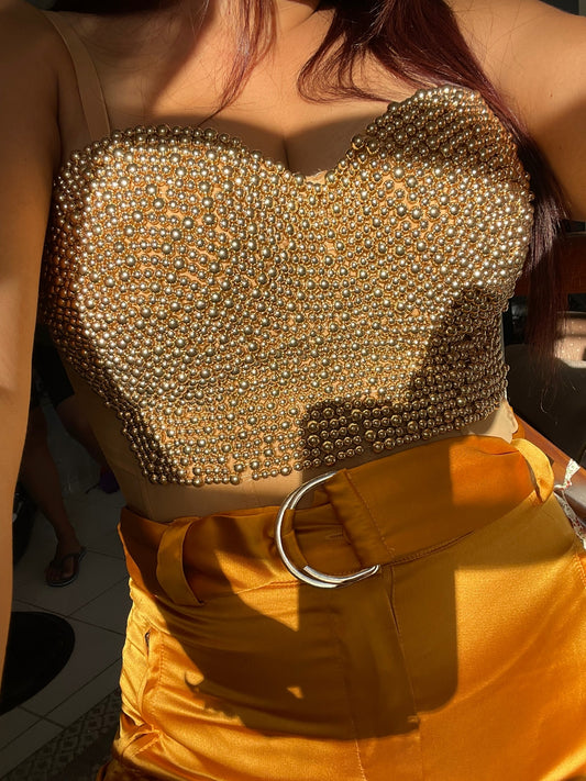 Gold Corset